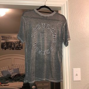 Topshop distressed tee